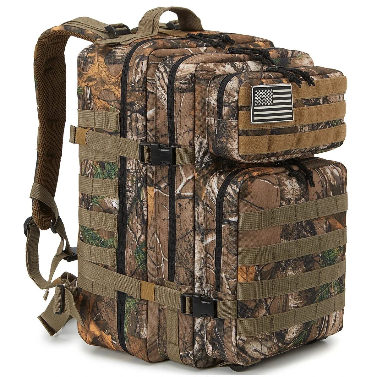 Tactical Backpacks Outdoor 45L Large Capacity Man 3 Days Molle Hking Bags For Outdoor Trekking Camping Backpack