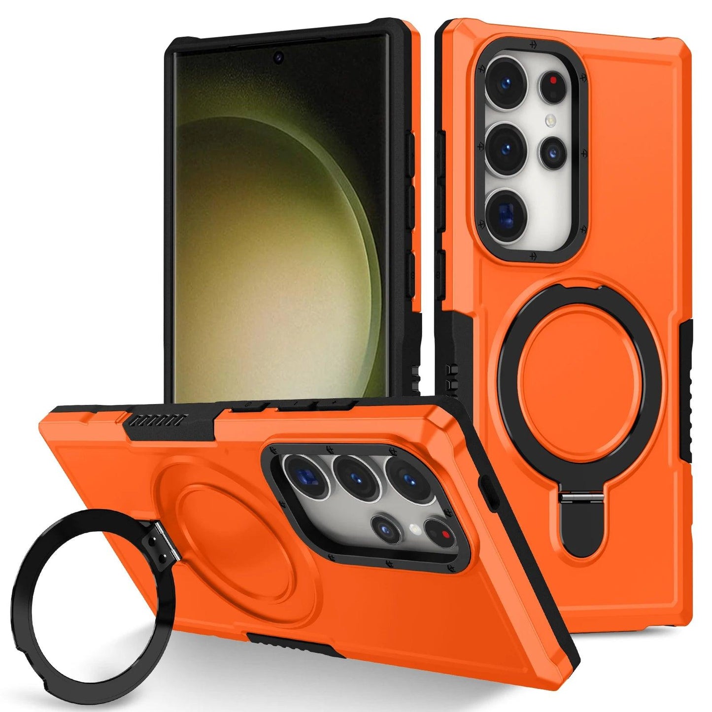 Armor Ring Holder Case for Samsung Galaxy