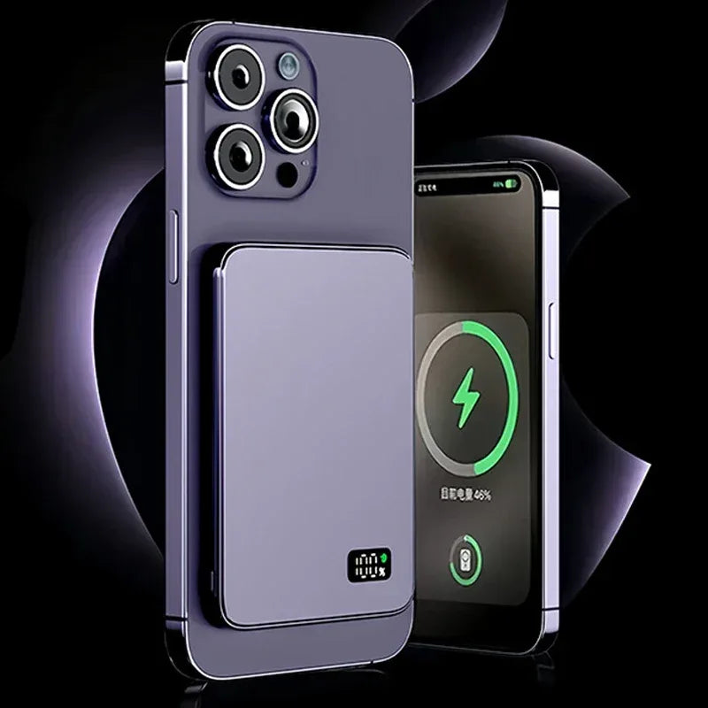 Ultra Thin Magnetic Power Bank 5000mAh 20W Fast Charge