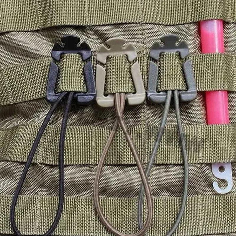 Outdoor Backpack Carabiner Buckle Clips Tactical Camping Gear Hooks - Urbizia