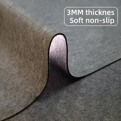 Large Size Wool Felt Mouse Pad Office Computer Desk Protector Mat Table Laptop Cushion Non-slip Gaming Accessories Keyboard Mat - Urbizia