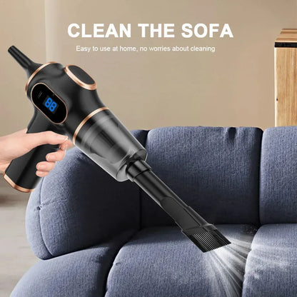 NEW ABS Wireless Car Vacuum Cleaner Home Appliance Sofa Office High-Power Household Cleaning Machine Mini Vacuum Carpet Cleaner - Urbizia