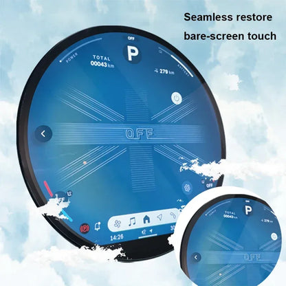 Car GPS Navigation Instrument Tempered Glass Screen Protector Film for MINI Cooper S F65 F66 F67 U25 Countryman J01 EV SE - Urbizia