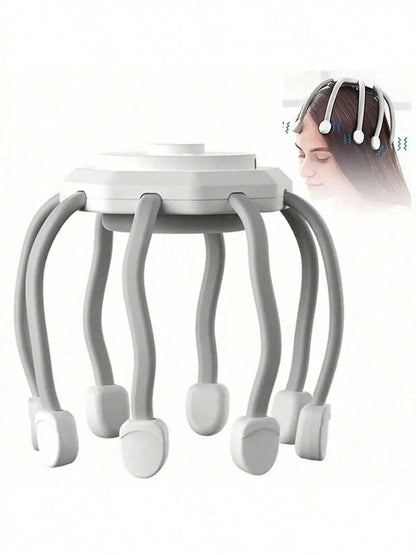 2026 Ultra Scalp Massager, with 8-Frequency Vibrating Contacts, 3 Modes 360 Degree Portable Ult Rechargeable