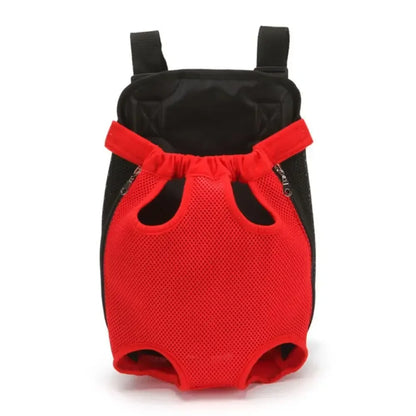 Adjustable Dog Front Carrier Legs Out Dog Backpack Carrier Pet Carrier Backpack for Small Dogs Cats and Puppies - Urbizia