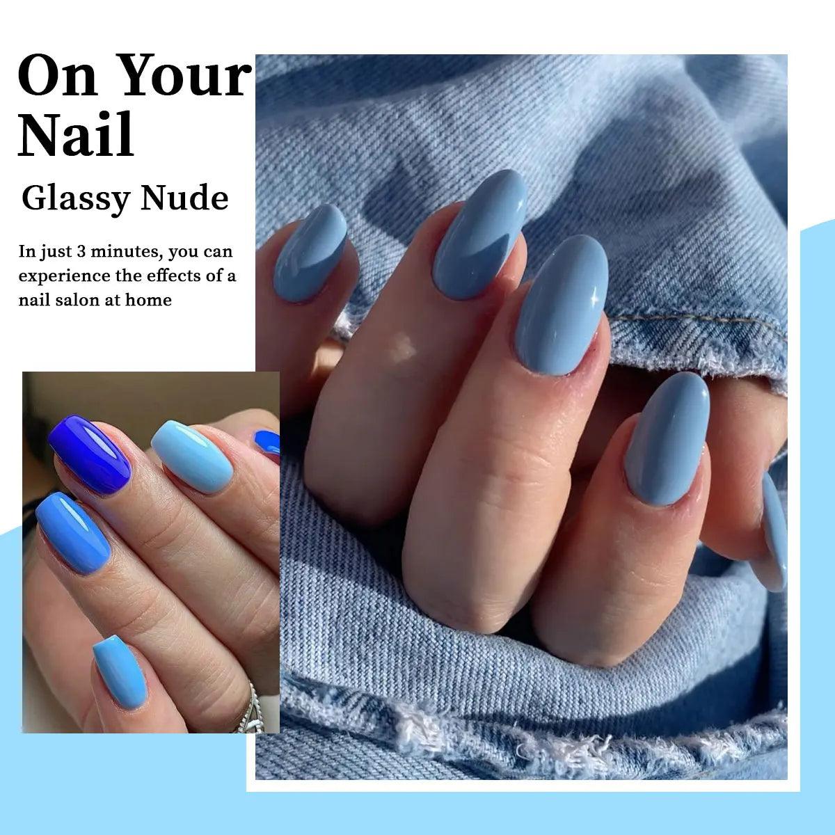 VOKY 6-Piece Set of Nail Gel, Seasonal Fashionable Nail Gel, The Perfect Gift for Ladies to Give During Festivals