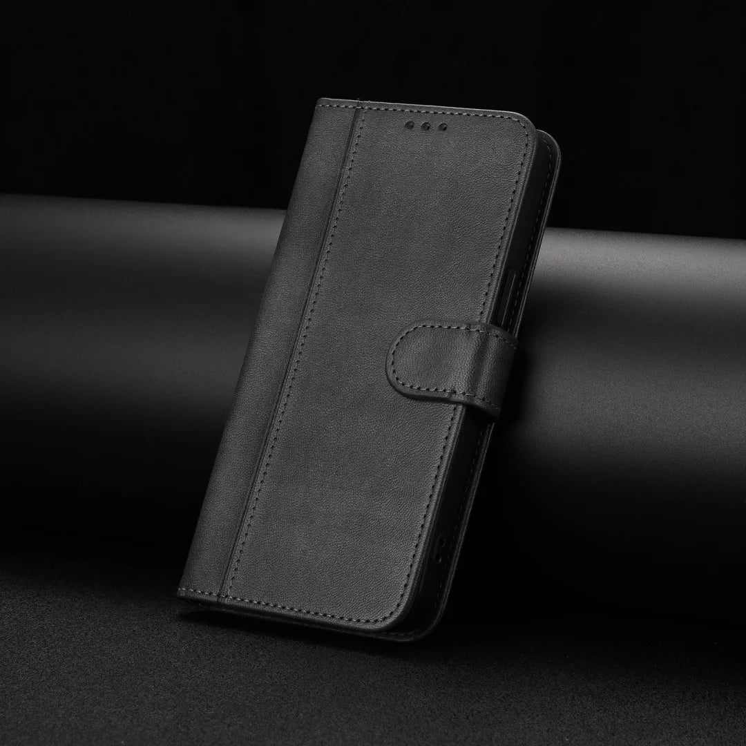 Luxury Leather Anti-thef Wallet Flip Cover Case For Samsung Galaxy XCover 7 7 Pro 6 Pro 5 4s 4 Galaxy A8 A7 A6 A5 A3 Case