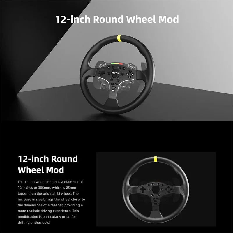 ES steering wheel 12 inch disc replacement wheel equation replacement wheel R5 steering wheel body ES