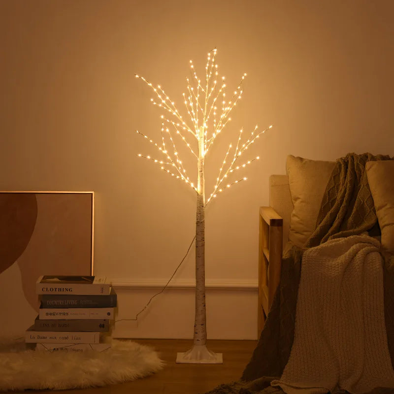 LED Birch Tree Christmas Decoration