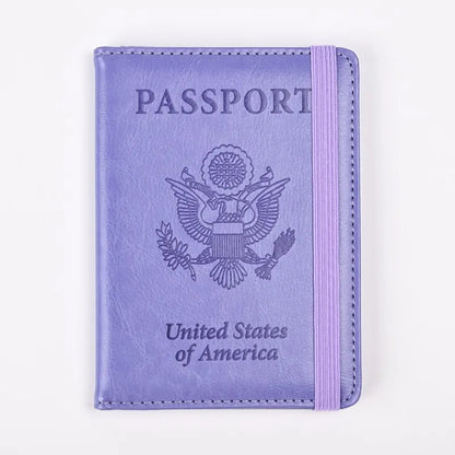 Passport Holder for Travel, Rfid Passport Cover Case, Passport Wallet Women Travel Essentials Accessories Document Organizer
