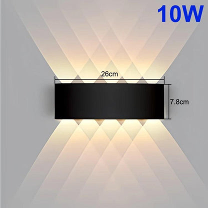 Up and Down LED Wall Lamp – Indoor & Outdoor, Waterproof