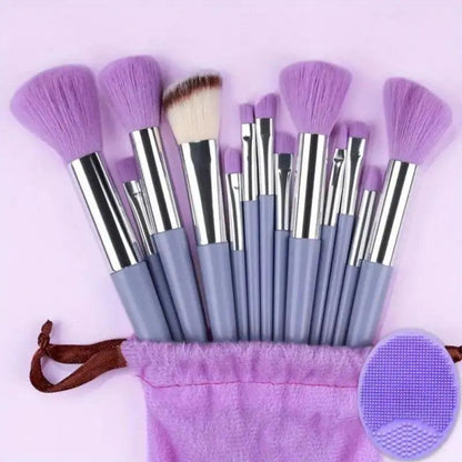 Professional 13–16Pcs Makeup Brush Set with Bag