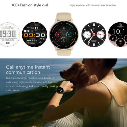 New Smart Watch Men Sports Fitness Watch Heart Rate Full Touch Screen Bluetooth Call 2025 New Ultra Light Smartwatch - Urbizia