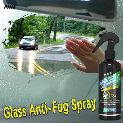 Anti-fog Spray Glass Anti Fog Coating Agent Long-lasting Effect Car Care Defogging Products Auto Mirror & Windshield Defogger