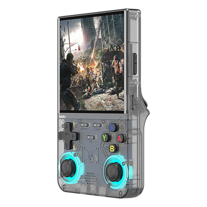 New R36 128GB Ultra Retro Handheld Game Console 4.0-inch Open-Source Linux System Portable Video Player