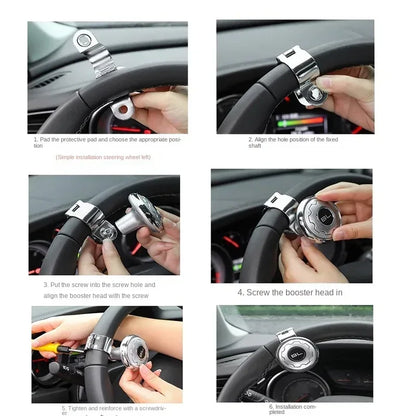 Universal Steering Wheel Booster Spinner Knob - Urbizia