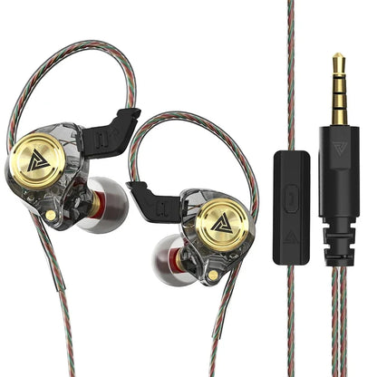 QKZ AK3 FiLe Wired Earphones with Microphone