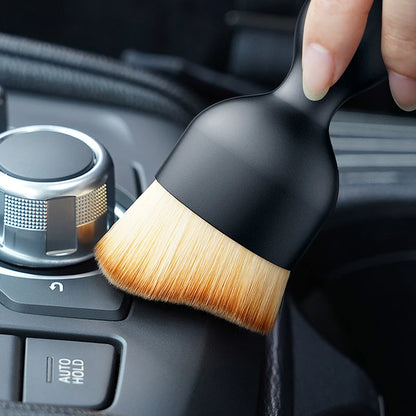 2PC Car Air Vent Cleaning Soft Brush with Protective Casing