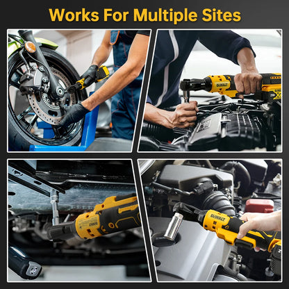 Dewalt DCF512 20V Cordless Electric Brushless Ratchet Wrench Impact Wrench Lightweight Wireless Power Tool