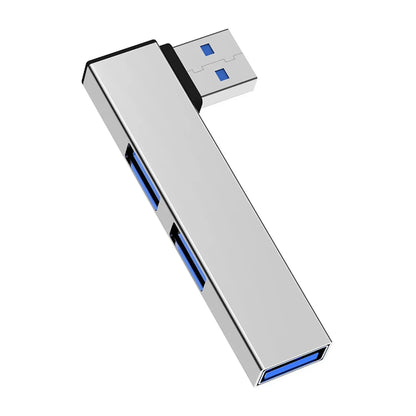 3-in-1 USB 3.0 Type-C Hub Splitter 5Gbps High-Speed Adapter