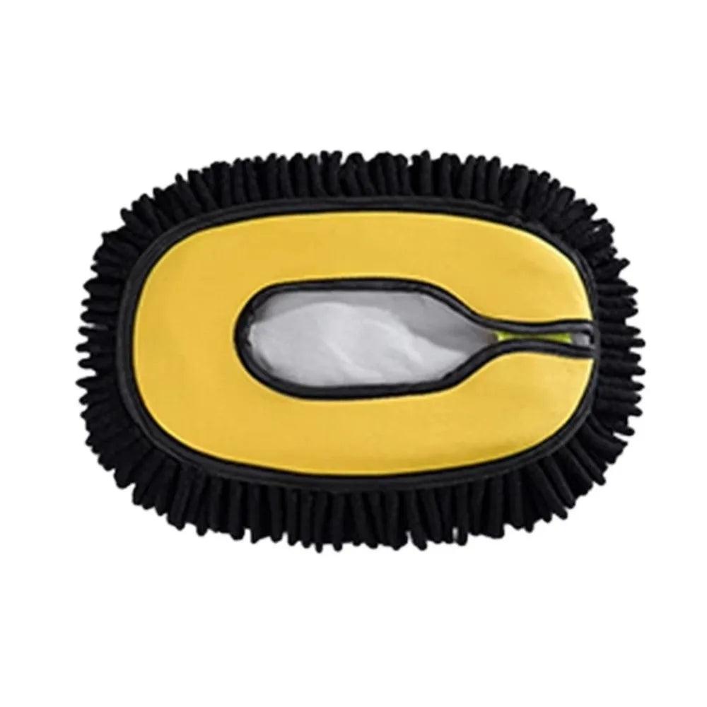 New 27cm Car Wash Mop Head Chenille Removable Mop Replacement Cloth Heavy Duty Reusable Mop Accessories