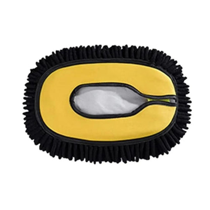 New 27cm Car Wash Mop Head Chenille Removable Mop Replacement Cloth Heavy Duty Reusable Mop Accessories