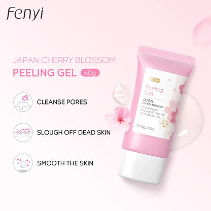 Sakura Deep Cleaning Exfoliating Gel Facial Peeling Scrub