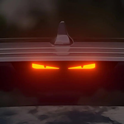 Monster Eyes Car Brake Light Sticker – PVC Decal