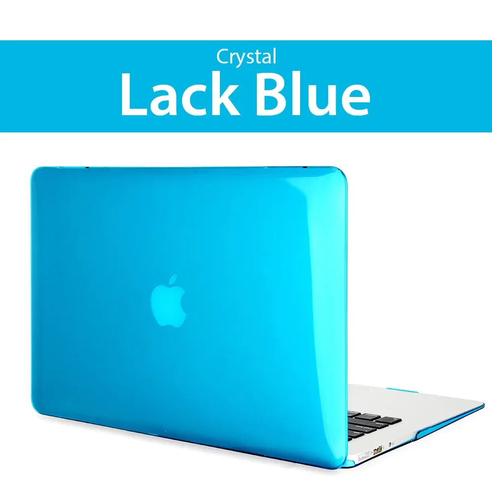 Glitter MacBook Hard Shell Case Cover 11–16 Inch