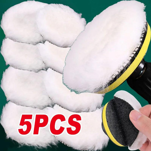 3/4/5/6/7 Inch Polishing Kit Polishing Pad Car Waxing Sponge Disk Wool Wheel Auto Paint Care Polisher Pads for Car Polisher