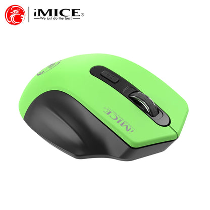 Wireless Silent Mouse 2.4G USB Battery Optical Tracking Computer Mouse Receiver Silent Mouse For Business Office Laptop Ipad Mac