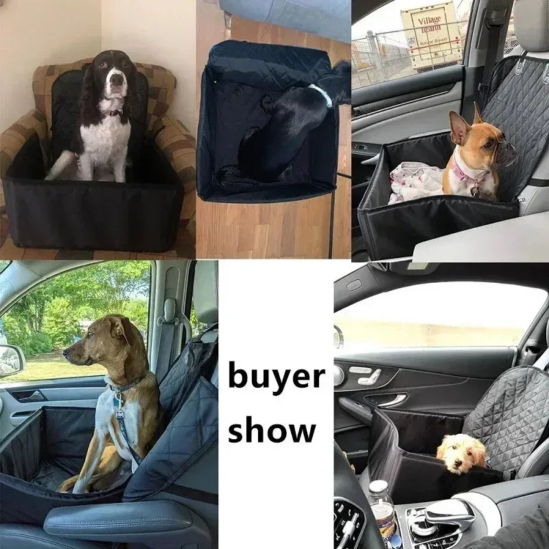 Dog Car Seat Waterproof Hammock Carrier Outdoor Travel Safe Cat Wear-resistant Cover Basket Pet Dogs Accessories Universal Cars - Urbizia