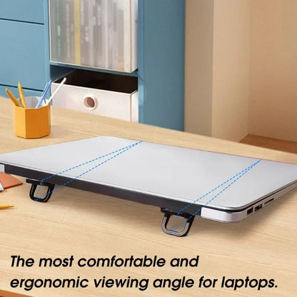 2pcs Keyboard Stands, Mini Laptop Stand for Desk, Portable Laptop Stand Compatible with MacBook Air Pro, Dell XPS, HP More. - Urbizia