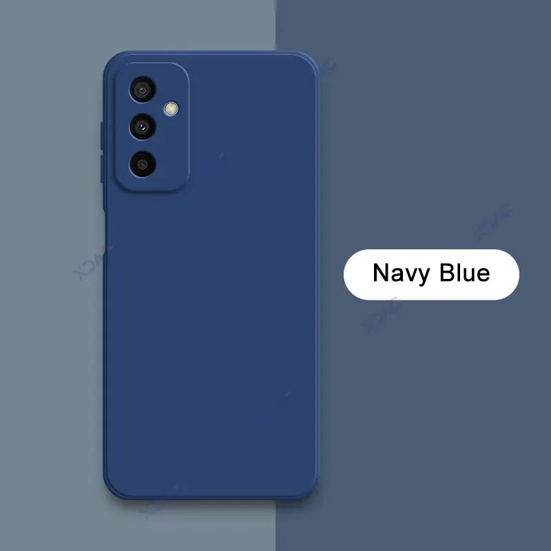 Cellphone Cases for Samsung Galaxy M23 F23 5G SamsungM23 SamsungF23 Luxury Original Square Liquid Silicone Back Cover Coque Bags