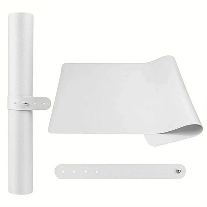 Nail Art Table Mat Foldable Hand Rest Pad For Nail Armrest Cushion Waterproof Scratch Dirt Resistant Leather Studio Desk Mat