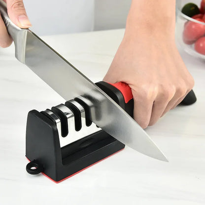 4-Slot Kitchen Knife Sharpener Multi-Function Tool