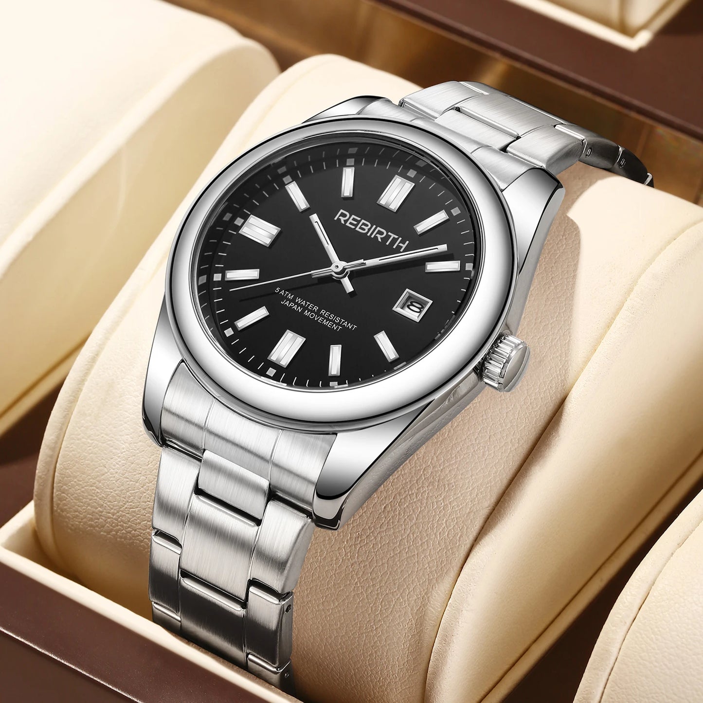 Business Elegant Casual Versatile Generous Quartz Watch Suitable for Daily Wear
