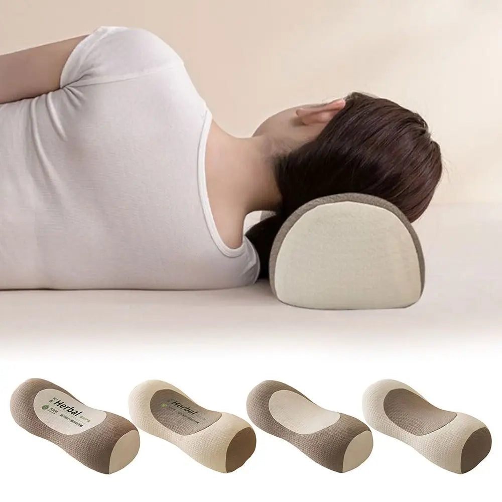Help Sleep Buckwheat Pillows Breathable Anti-arch Cervical Vertebra Pillow Neck Pain Relief Help Sleep Spine Pillow for Adults