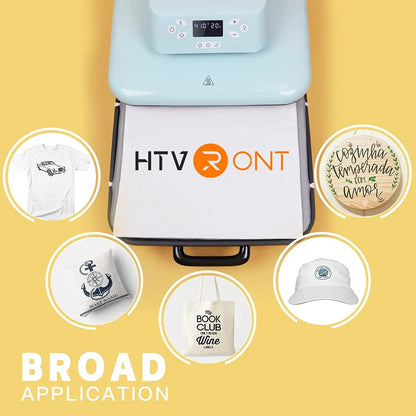 HTVRONT 15x15in 1500w Automatic Heat Press Machine  Digital T-shirt Transfer Sublimation Print Vinyl Sublimation for T-shirt Bag