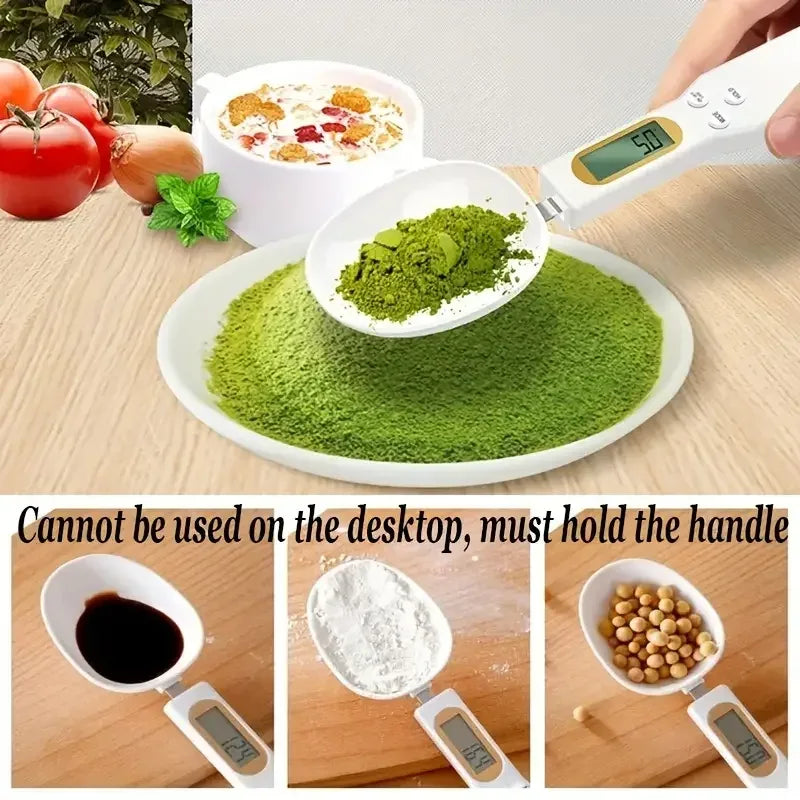 Digital Mini Spoon Kitchen Scale 0.1–500g LCD