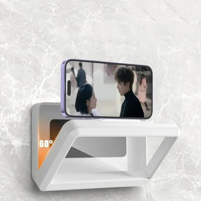 1PCS Bathroom Wall Waterproof Phone Case 360° Rotation Phone Holder Stand for iPhone Samsung Xiaomi Kitchen Cellphone Bracket