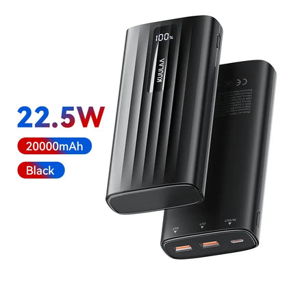 22.5W PD Fast Charging Power Bank 20000mAh/10000mAh