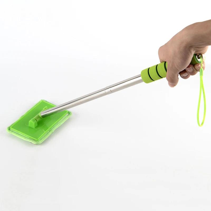 Automobile Windshield Water Scraping Telescopic Automobile Glass Wiper Auto Cleaning Tools Window Cleaning Brush Cleaning Cloth