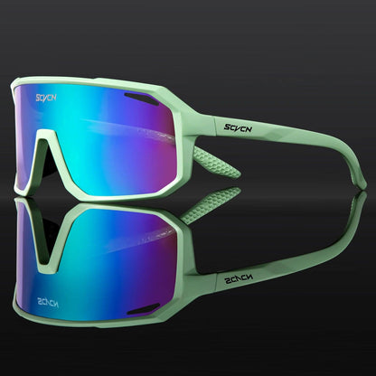 SCVCN Photochromic Cycling Sunglasses UV400 MTB Eyewear