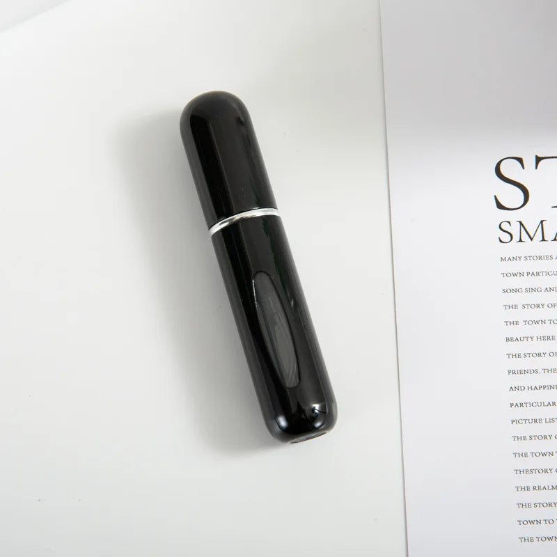 1/3/5/10pcs travel Leak portable mini perfume bottle with Bottom Fill Function aluminum refillable 5ml spray bottle