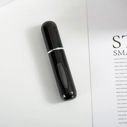 1/3/5/10pcs travel Leak portable mini perfume bottle with Bottom Fill Function aluminum refillable 5ml spray bottle
