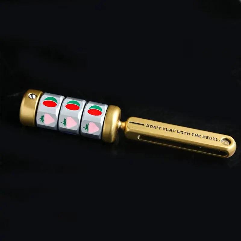 Metal Slot Machine Fidget Spinner for Stress Relief
