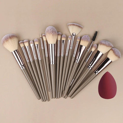 Professional Makeup Brush Set for Face & Eye Makeup