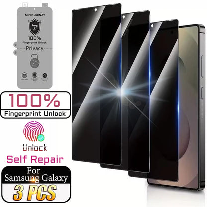 Self Repair Film For Samsung Galaxy S26 S25 Ultra S24 S23 S22 S20 Plus Privacy Screen Protector Unlock S21 5G Note 20 Not Glass