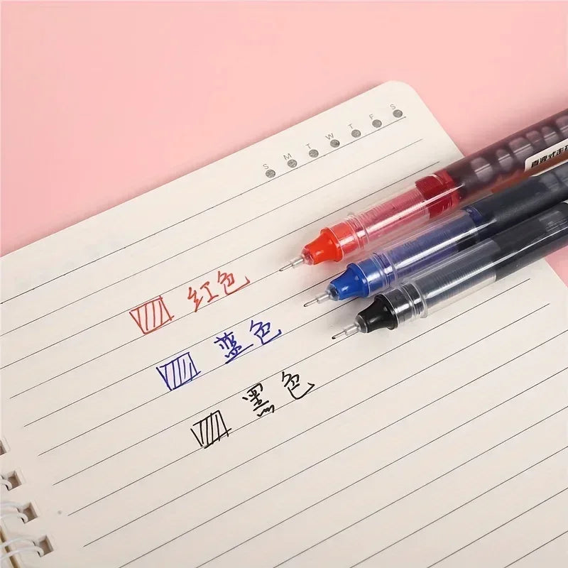10-Piece Needle Tip Gel Pen Set – Smooth Writing - Urbizia